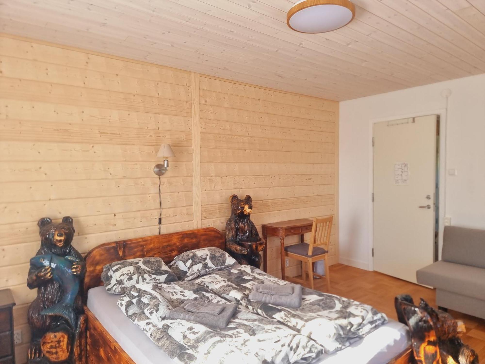 Baerenzimmer Wilderness Life Arvidsjaur Exterior foto