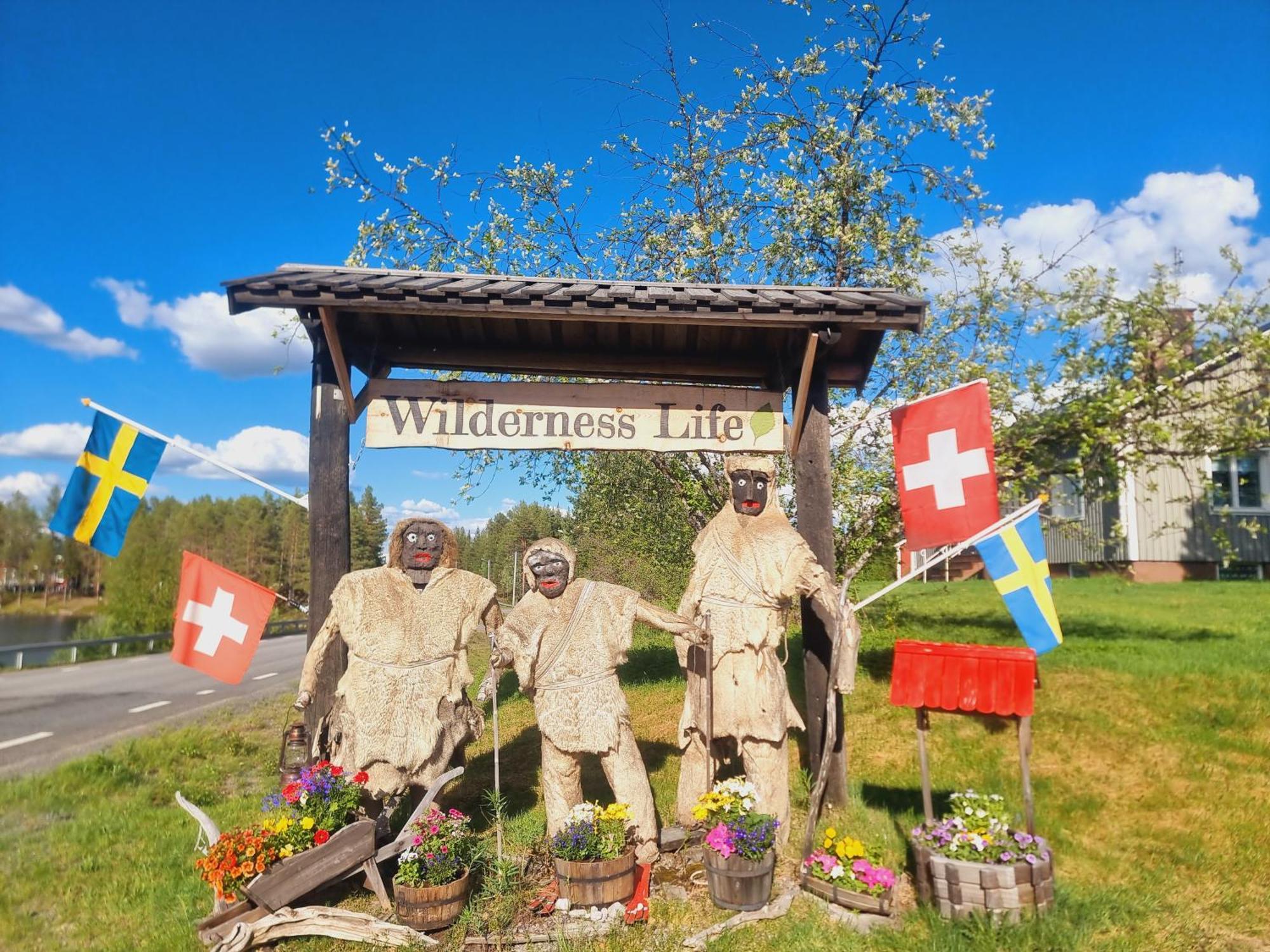 Baerenzimmer Wilderness Life Arvidsjaur Exterior foto